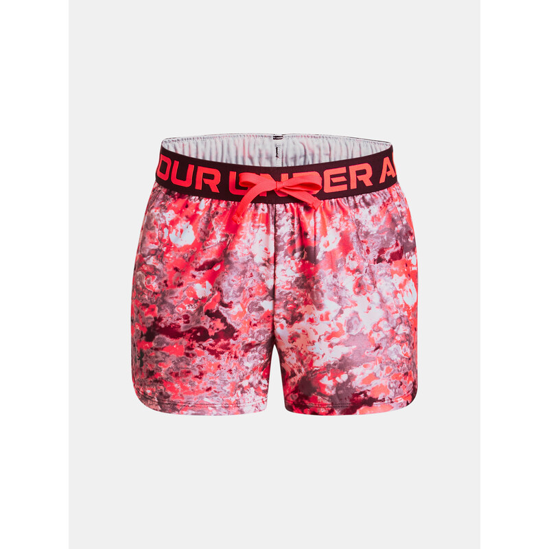 Under Armour Kraťasy Play Up Printed Shorts-RED - Holky
