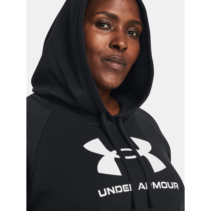 Under Armour Mikina UA Rival Fleece Logo Hoodie&-BLK - Dámské