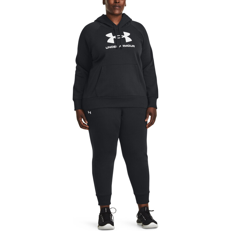 Under Armour Mikina UA Rival Fleece Logo Hoodie&-BLK - Dámské