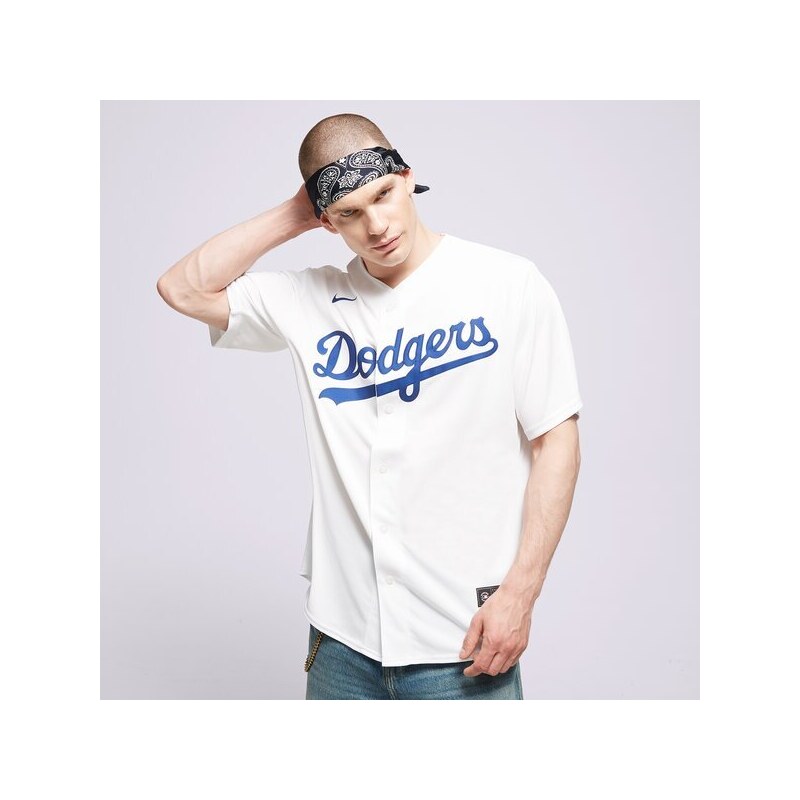 Nike Košile Replica Home Los Angeles Dodgers Mlb Muži Oblečení Košile T770-LDWH-LD-XVH