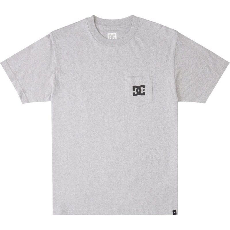 Dc shoes pánské tričko DC Star Pocket Heather Grey | Šedá