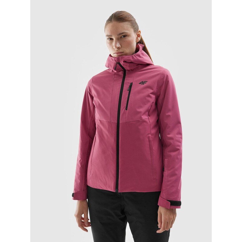 4F Dámská lyžařská bunda membrána 5000 - růžová