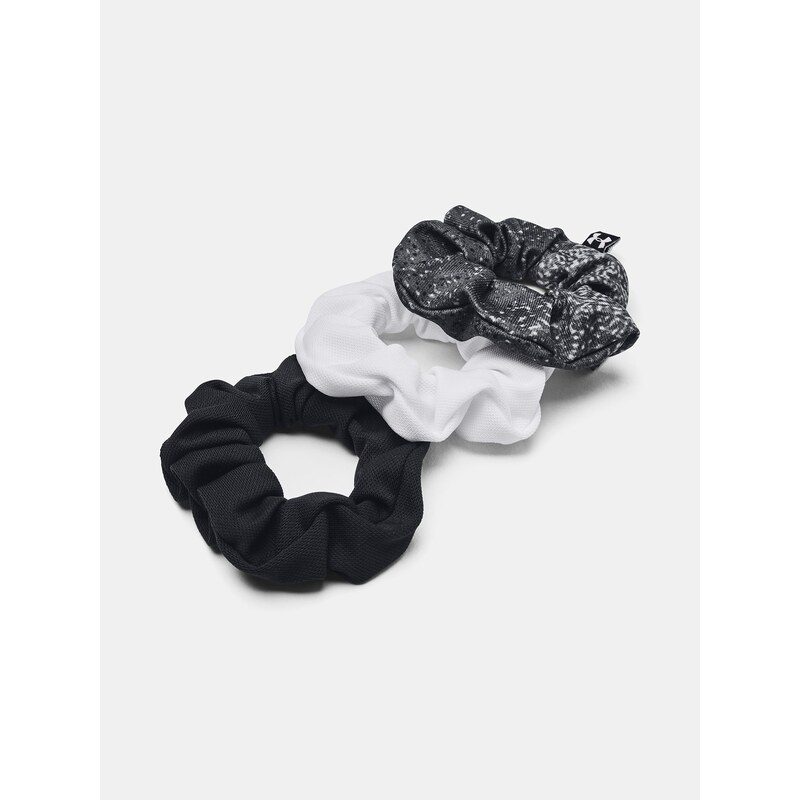 Under Armour Gumička do vlasů UA Blitzing Scrunchie 3PK-BLK - Dámské 85369121