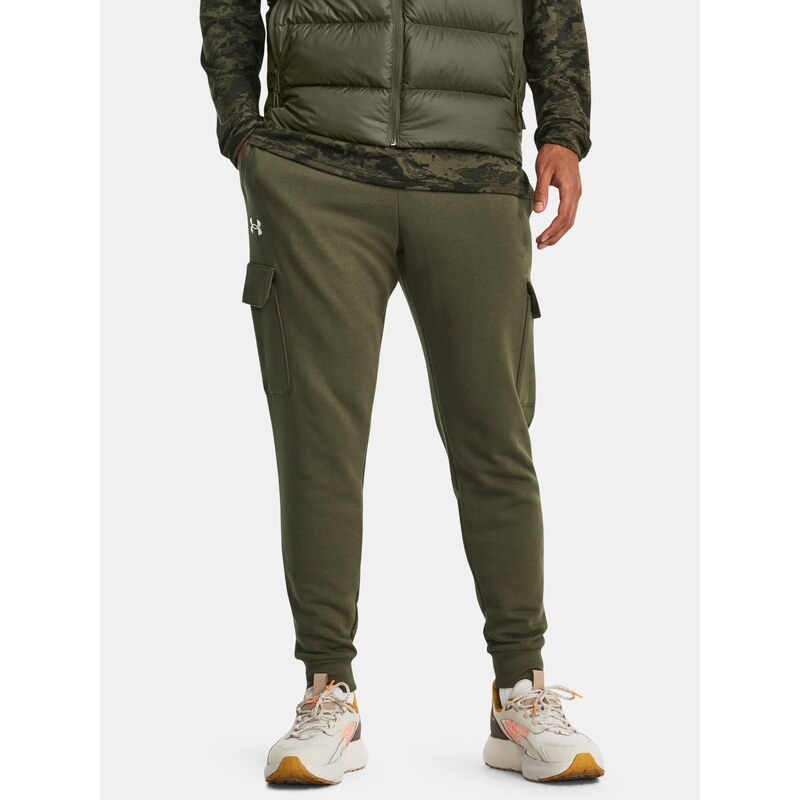 Under Armour Tepláky UA Rival Fleece Cargo Jogger-GRN - Pánské