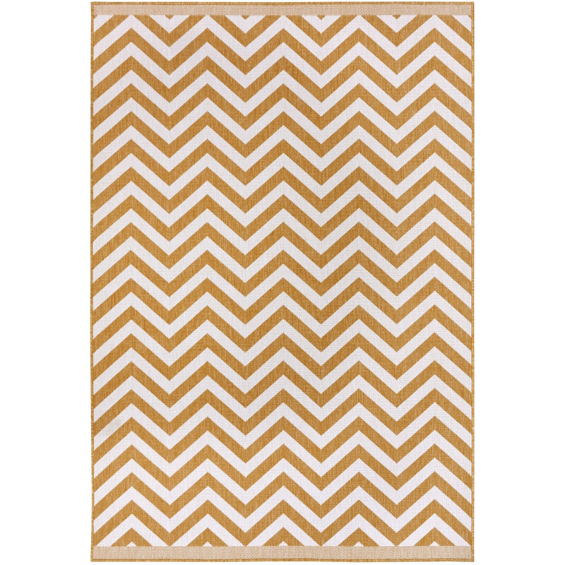 NORTHRUGS - Hanse Home koberce Kusový koberec Twin Supreme 105795 Palma Ochre – na ven i na doma - 80x250 cm