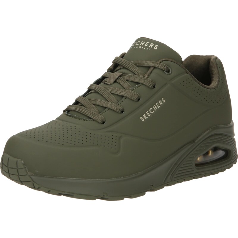 SKECHERS Šněrovací boty Uno Stand On Air zlatá / olivová