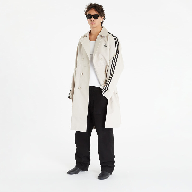 adidas Originals adidas 3-Stripe Coat Wonder Beige