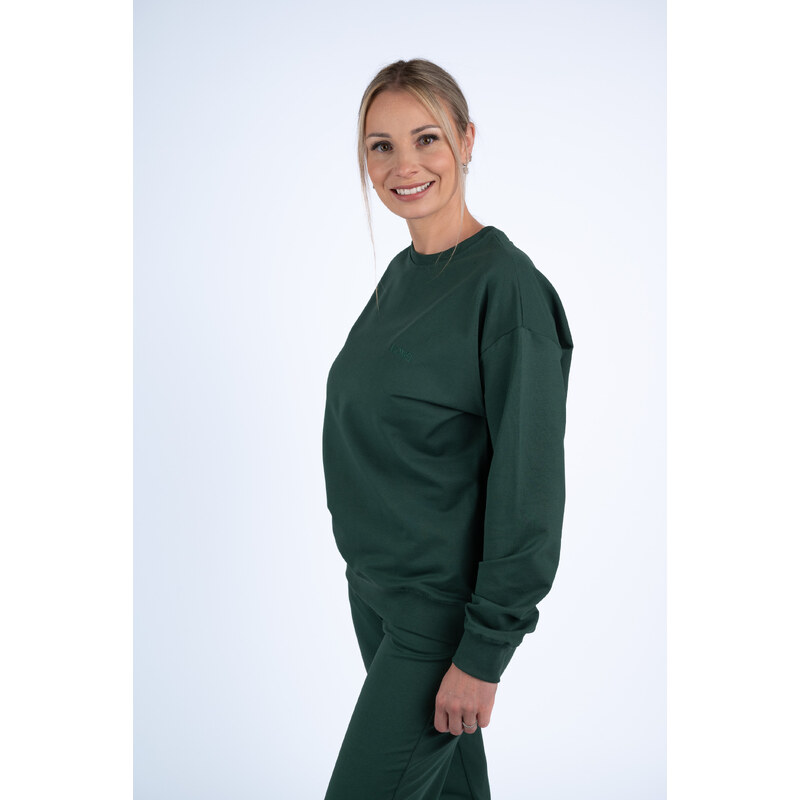 Moniel dámská tepláková souprava vel.M a XL Basic Dark Green