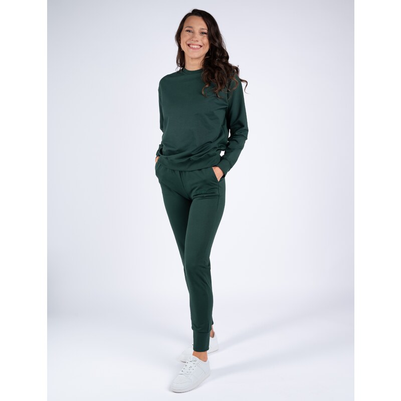 Moniel dámská tepláková souprava Basic Dark Green