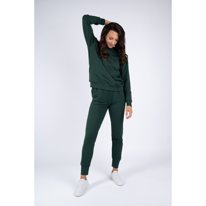 Moniel dámská tepláková souprava vel.M a XL Basic Dark Green