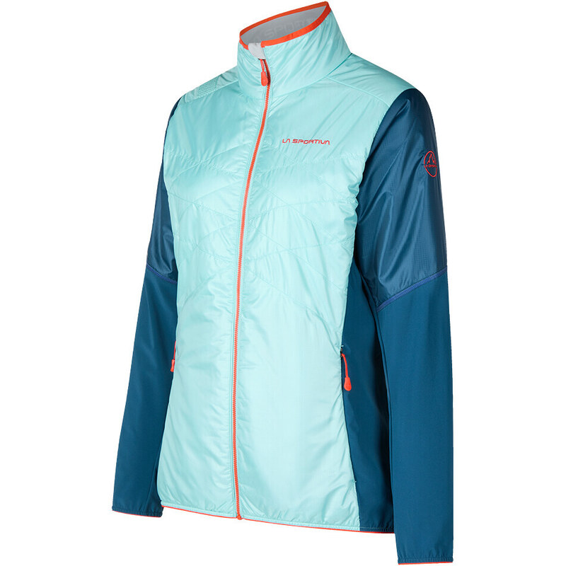 La Sportiva ASCENT PRIMALOFT Jacket Women Tyrkysová