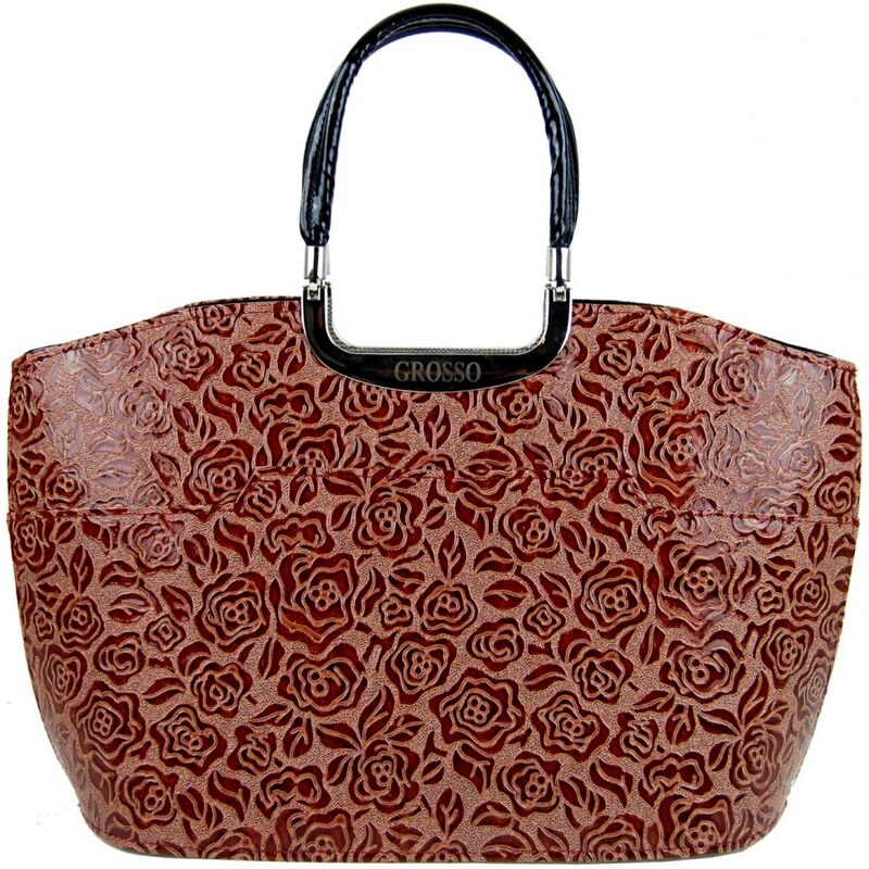 Elegantní starorůžová kabelka do ruky S5 GROSSO 64998441