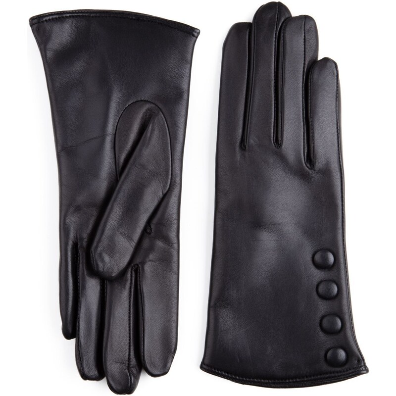 BOHEMIA GLOVES Elegantní kožené rukavice s knoflíčky