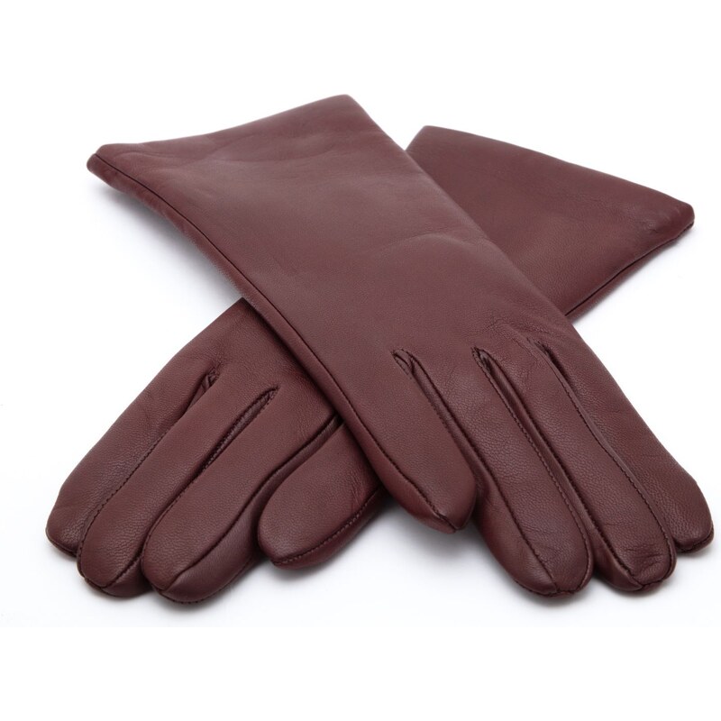 BOHEMIA GLOVES Hladké dámské kožené rukavice