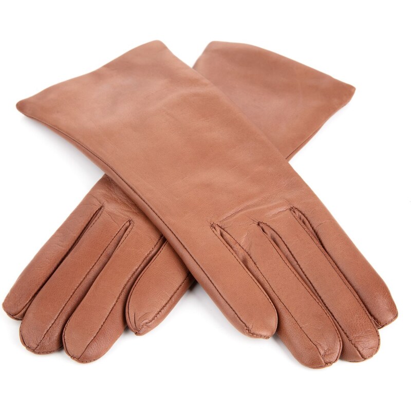 BOHEMIA GLOVES Hladké dámské kožené rukavice