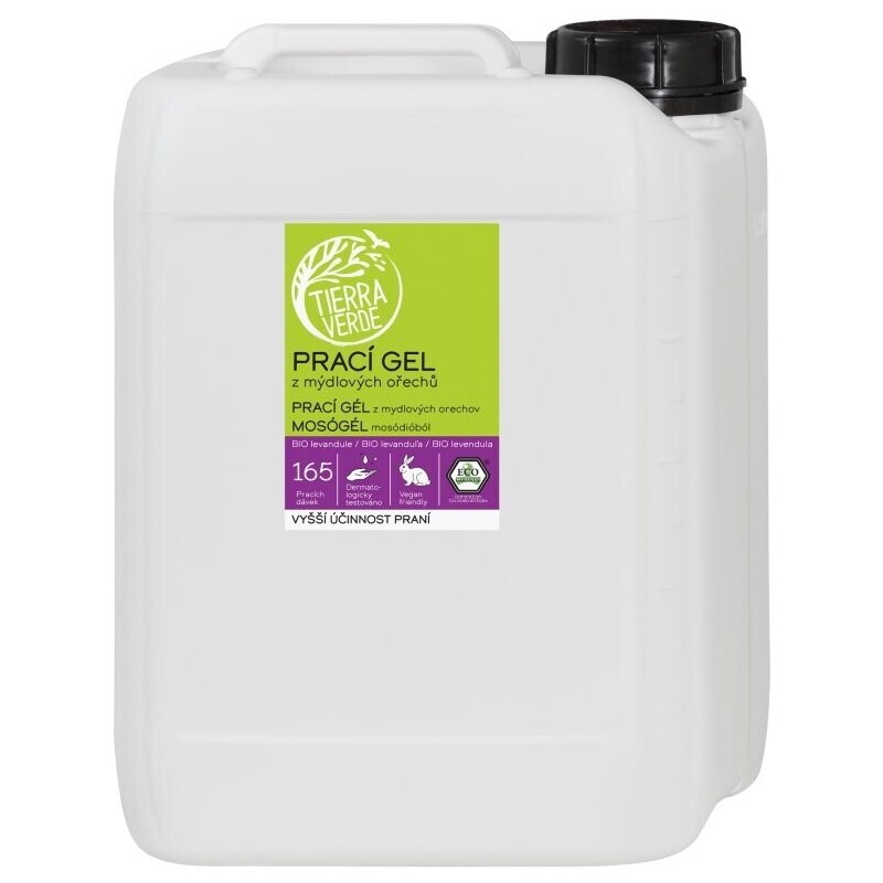 Prací gel s levandulí inovovaná receptura BIO Tierra Verde - 5000 ml