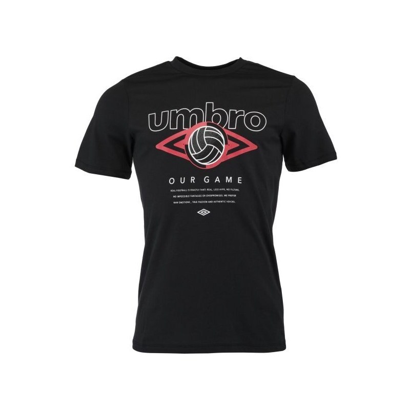 Umbro FW RETRO FOOTVALL GRAPHIC TEE Pánské triko