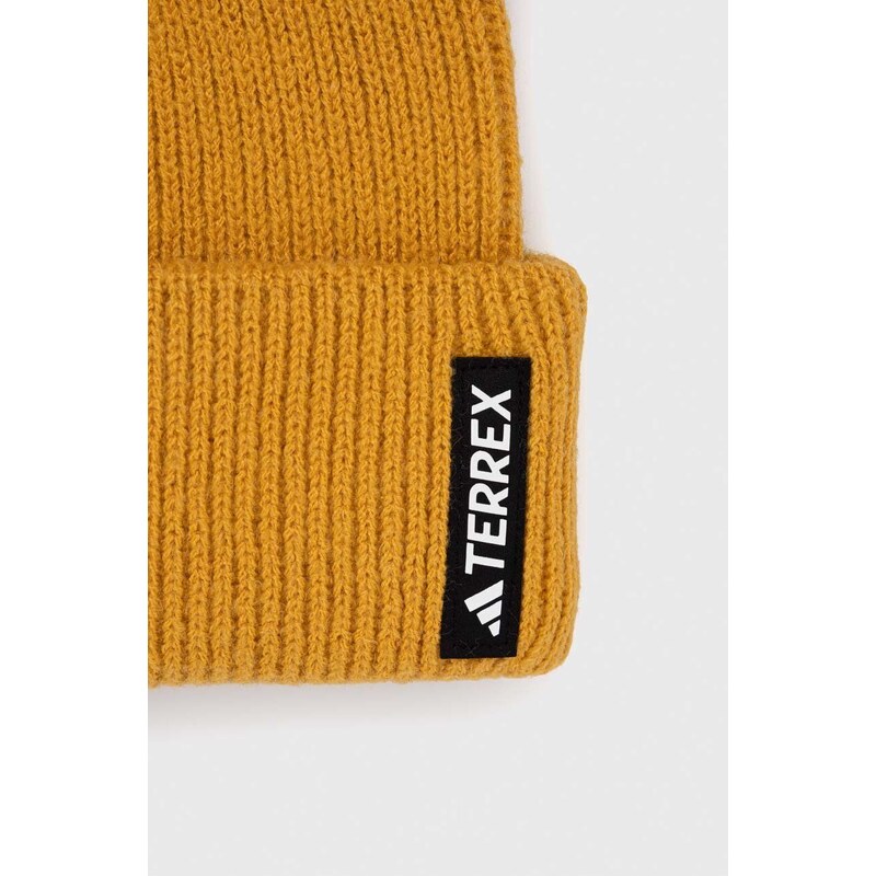 Čepice adidas TERREX žlutá barva