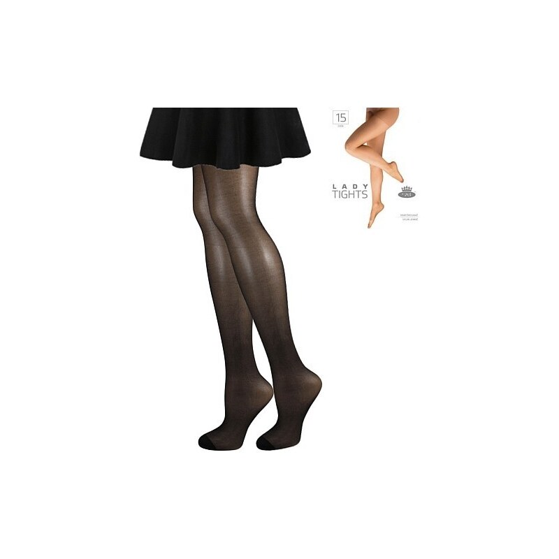Fuski BOMA s.r.o. LADY tights 15 DEN punčochové kalhoty Lady B 85520203
