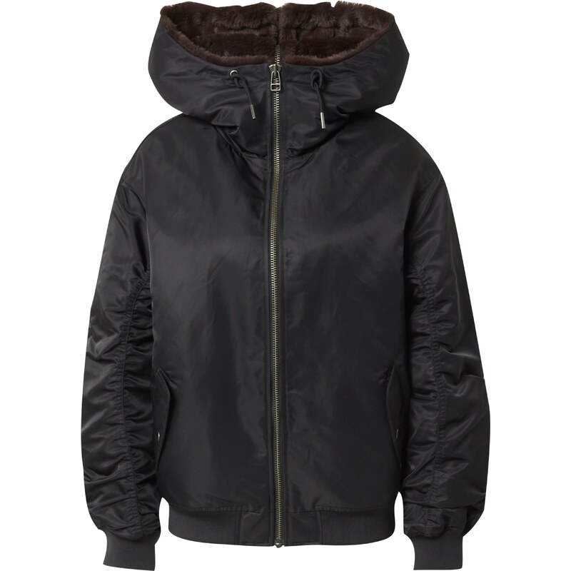LEVIS  Přechodná bunda Oversized Hooded Jacket černá