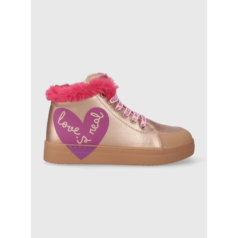 Dětské sneakers boty Agatha Ruiz de la Prada zlatá barva