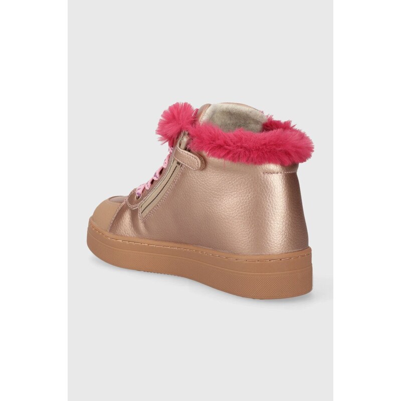 Dětské sneakers boty Agatha Ruiz de la Prada zlatá barva