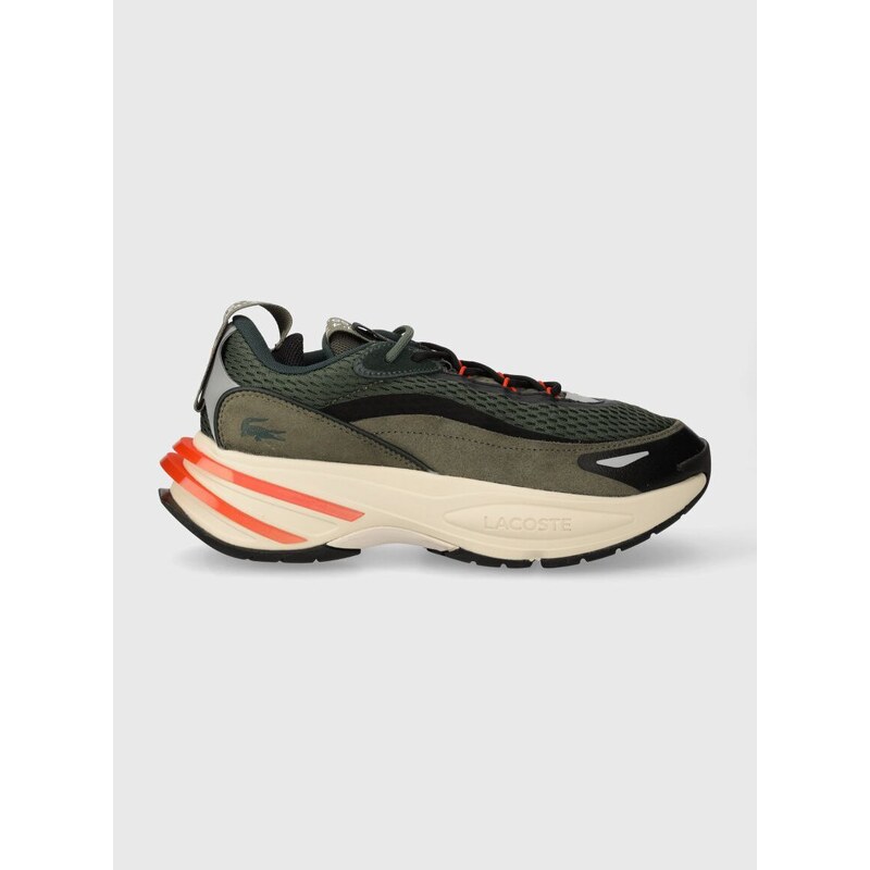Sneakers boty Lacoste Audyssor Colorblock zelená barva, 46SMA0117