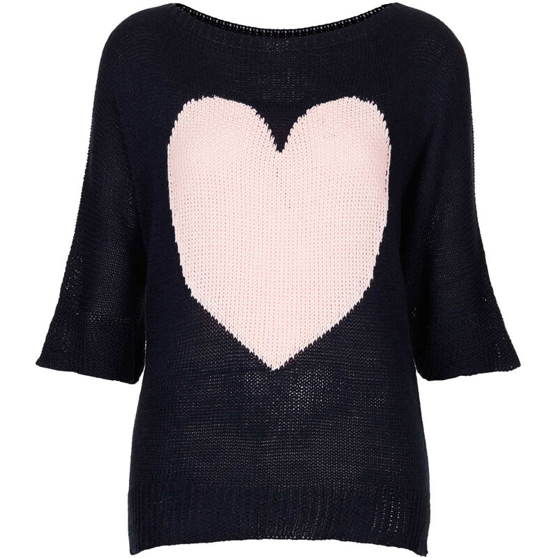 Topshop **Heart Jumper by Wal G