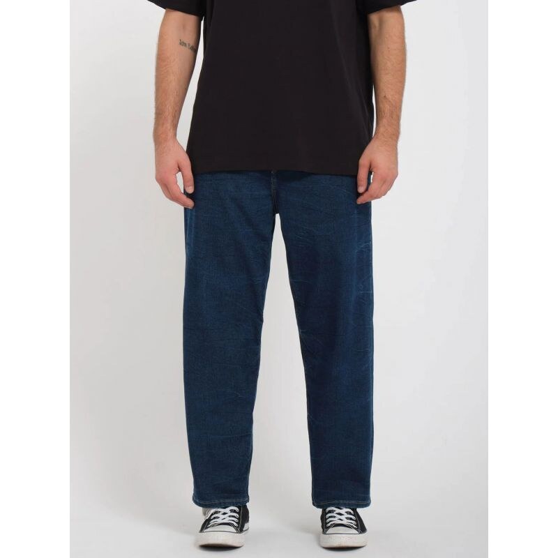 KALHOTY VOLCOM Billow Tapered - modrá -