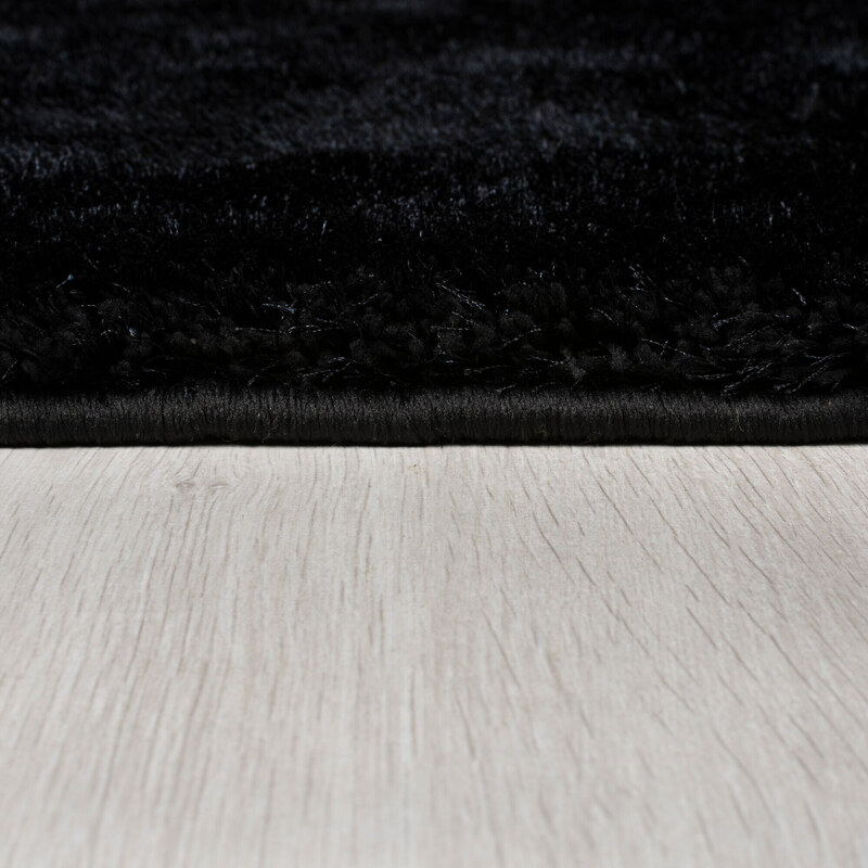 Flair Rugs koberce Kusový koberec Indulgence Velvet Black - 80x150 cm