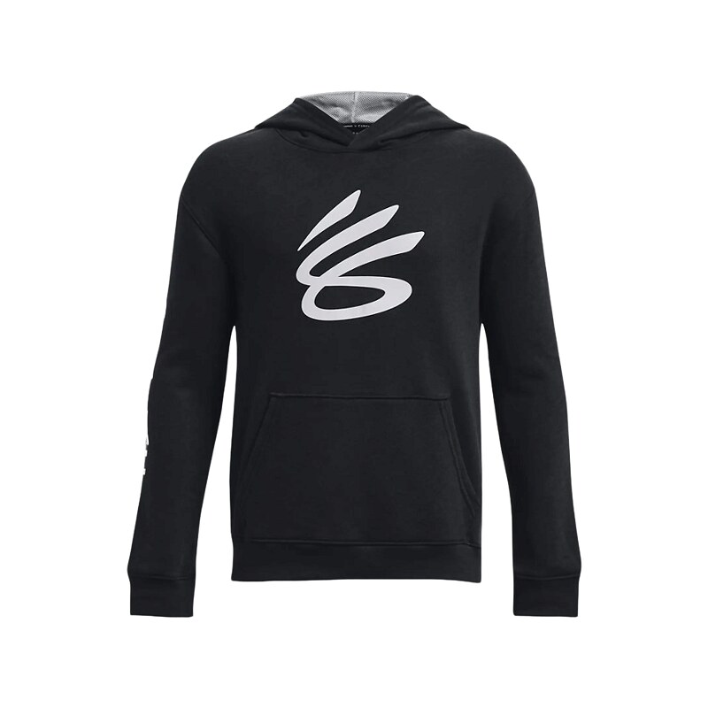 Dětská Under Armour Curry Splash Hoodie / Černá, Šedá / L