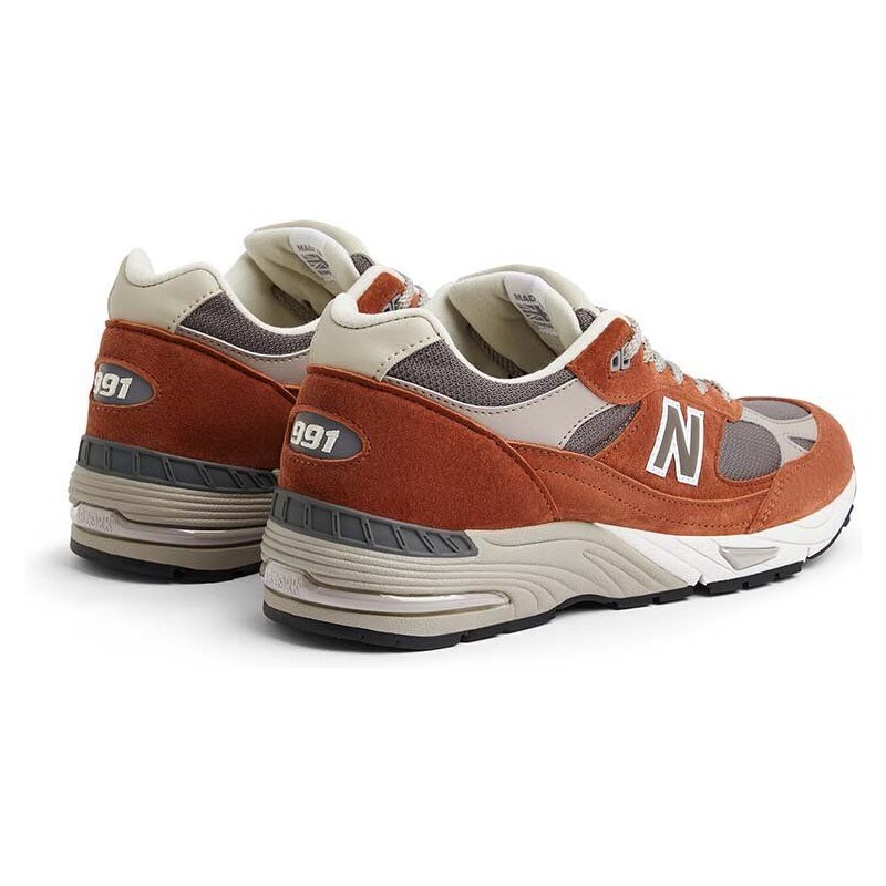 Sneakers boty New Balance M991PTY Made in UK hnědá barva