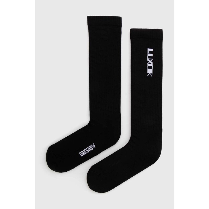 Ponožky Rick Owens černá barva