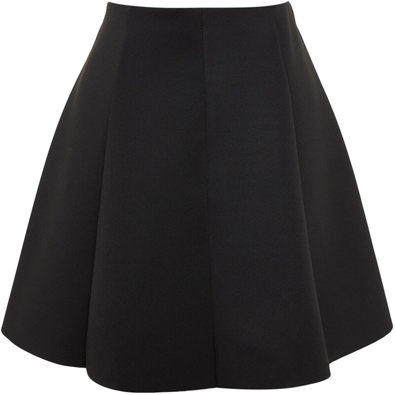 Trendyol Black Skater Mini Knitted Skirt