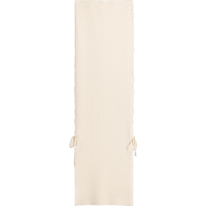 Bershka Sukně béžová 109110490