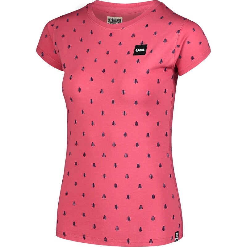 Nordblanc Růžové dámské bavlněné tričko PRINT