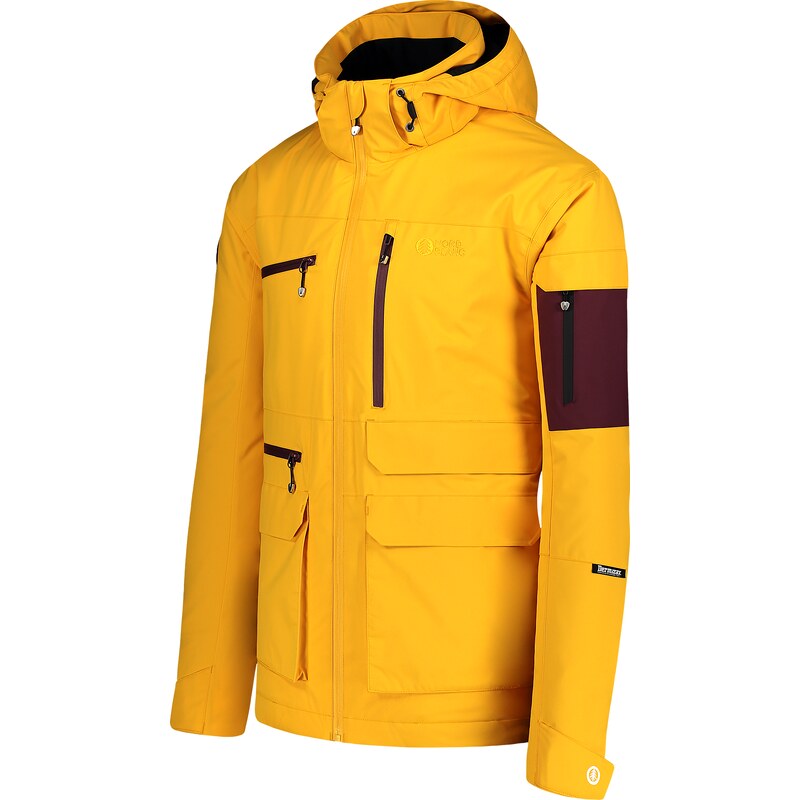 Nordblanc Žlutá pánská lyžařská bunda BLOCKBUSTER
