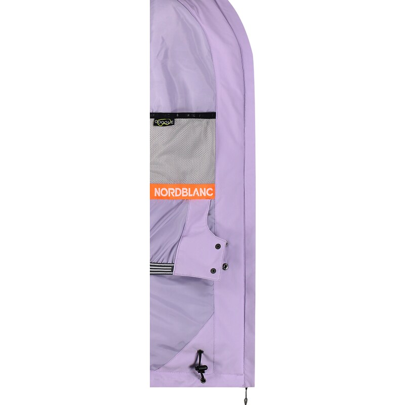Nordblanc Fialová dámská lyžařská a snowboardová bunda SLEET
