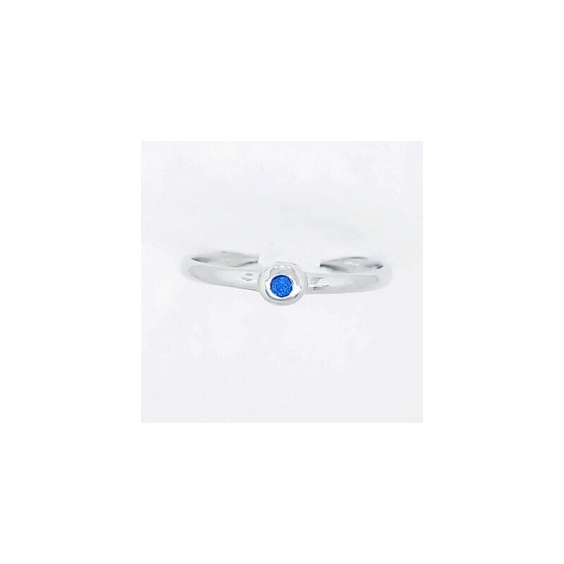 Čištín s.r.o. Stříbrný prsten, spinel zirkon, T 1523