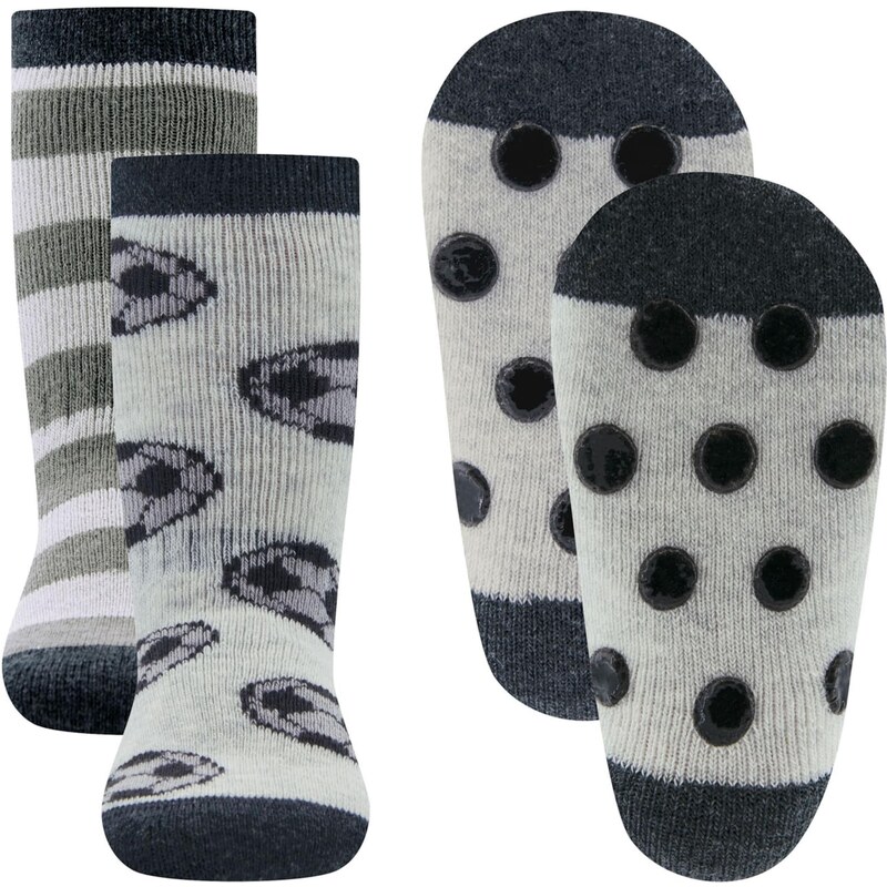EWERS Ponožky námořnická modř / světle šedá / khaki