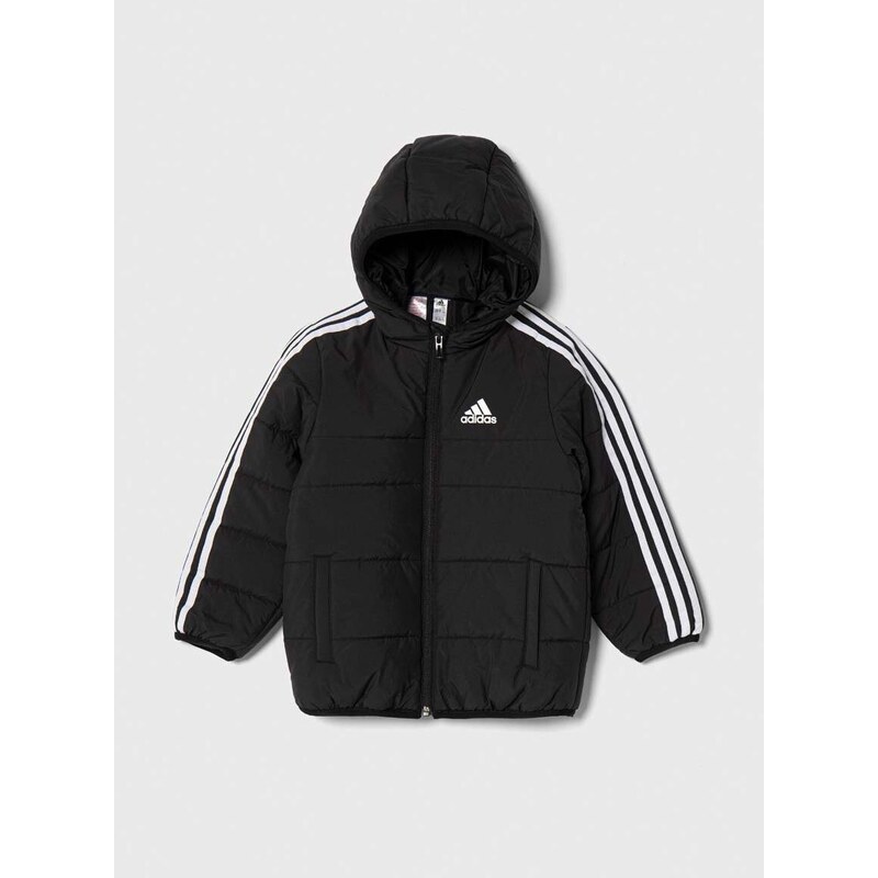 Dětská bunda adidas černá barva