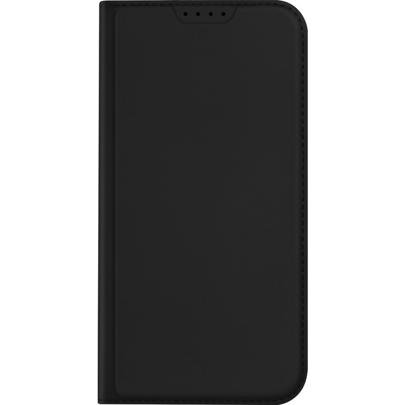 Knížkové pouzdro na iPhone 15 - DuxDucis, SkinPro Black