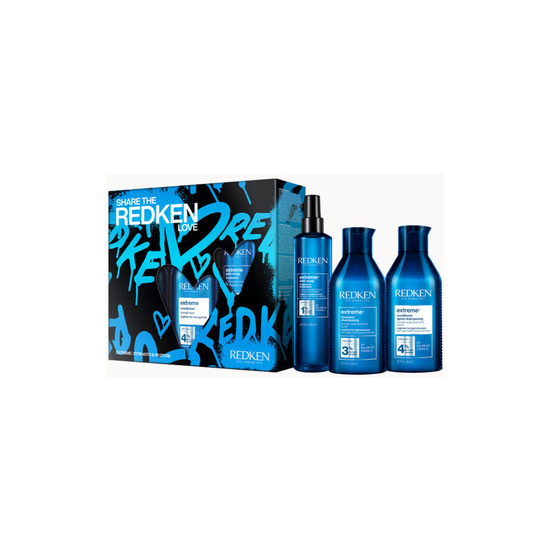 Redken Extreme Vánoční sada šampon 300 ml + kondicionér 300 ml + maska 250 ml dárková sada