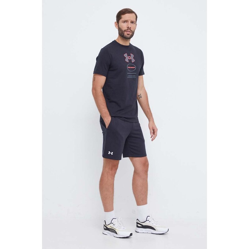 Kraťasy Under Armour pánské, černá barva, 1379779