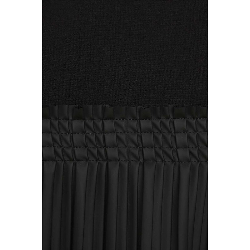 Dívčí šaty Dkny černá barva, mini