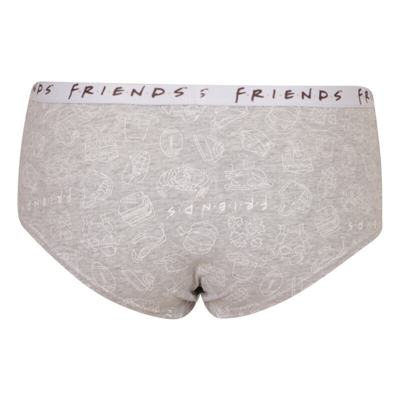 Dívčí kalhotky E plus M Friends šedé (FRNDS-B) 134