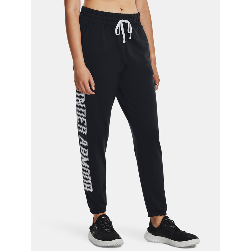 Under Armour Tepláky UA Rival Terry Graphic Jogr-BLK - Dámské 85828791
