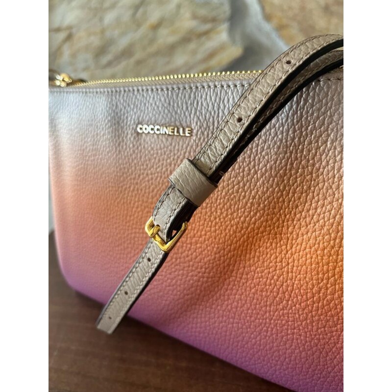 KABELKA COCCINELLE BEST CROSSBODY DEGRADE mul.pulp/powder