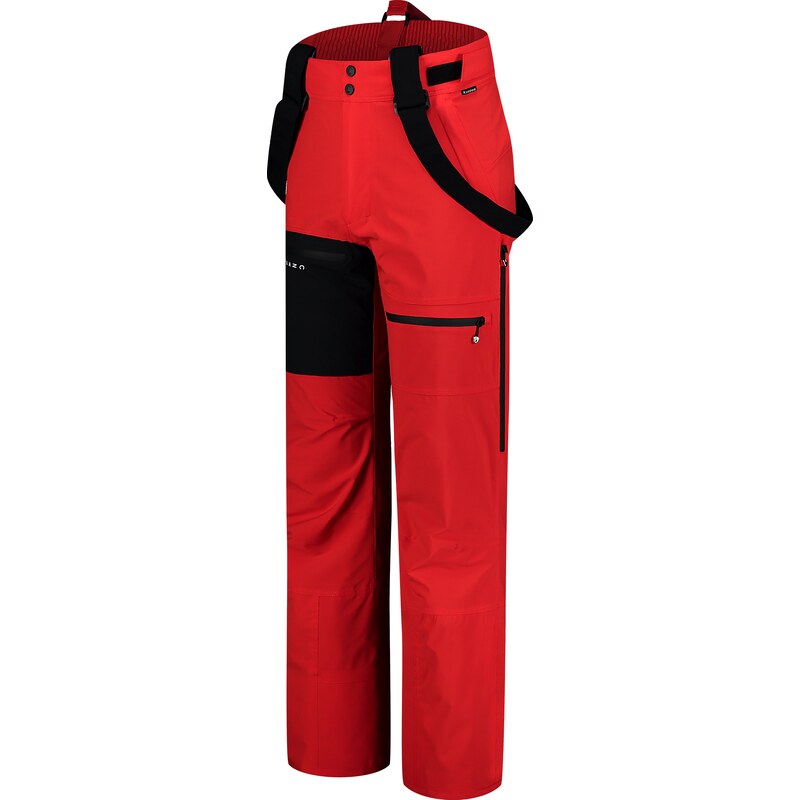 Nordblanc Červené pánské lyžařské kalhoty SLIDE