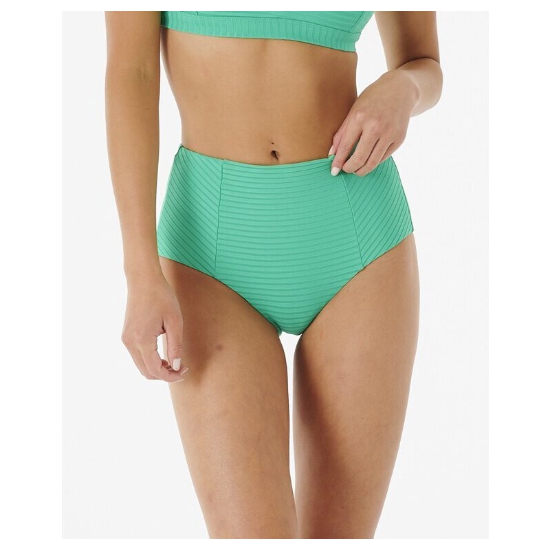 Plavky Rip Curl PREMIUM SURF HIGH WAISTED GOOD Green